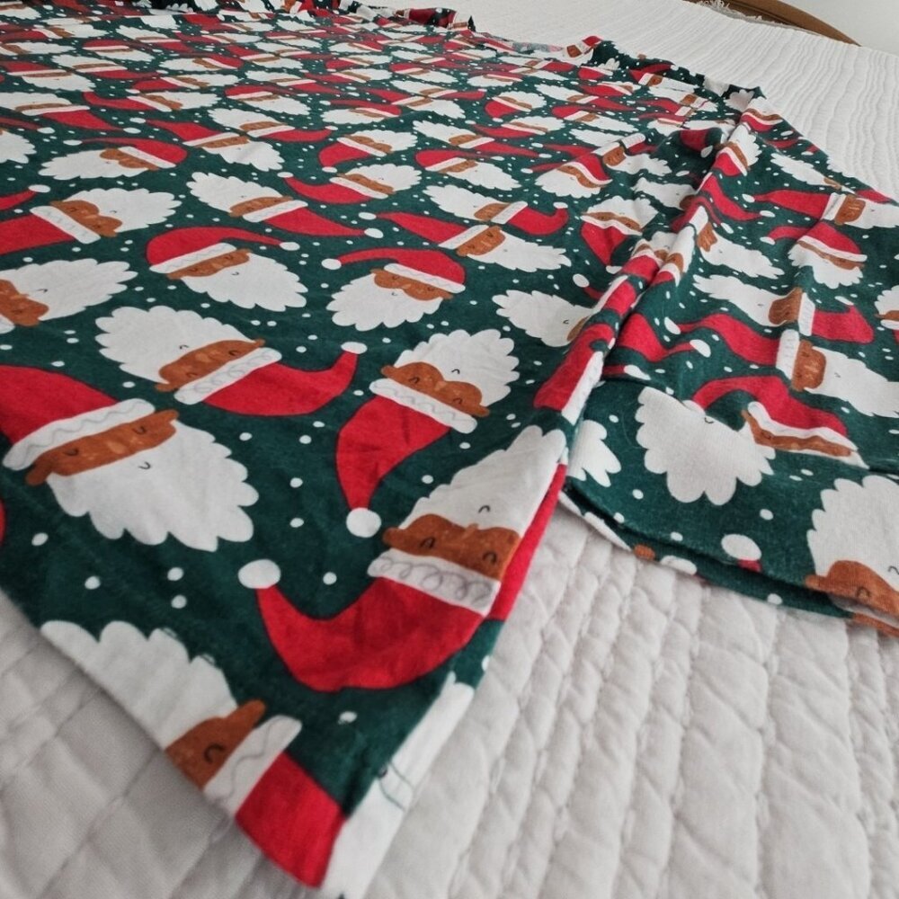 PJ Place Unisex Christmas Santa 100% Cotton Top Pajama‎ Size XXXL Comfort NWOT - Picture 2 of 16